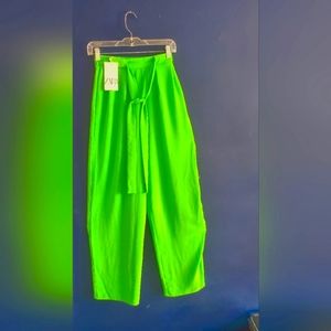 ZARA Green pants - S